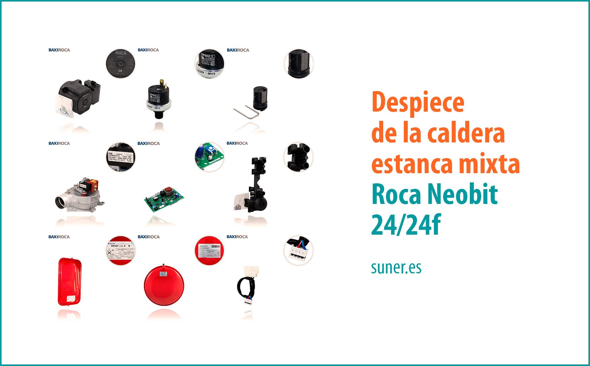 Despiece De La Caldera Roca Neobit 24/24f